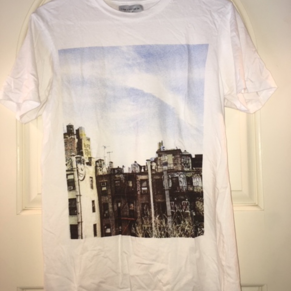 Soft White Graphic Tee